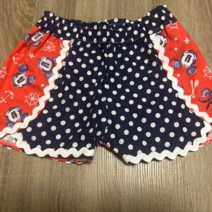 Mickey Minnie Disney Cruise Shorts
